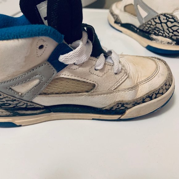 Air Jordan Retro Spizike Blue/Wht Elephant shoes - Picture 5 of 5